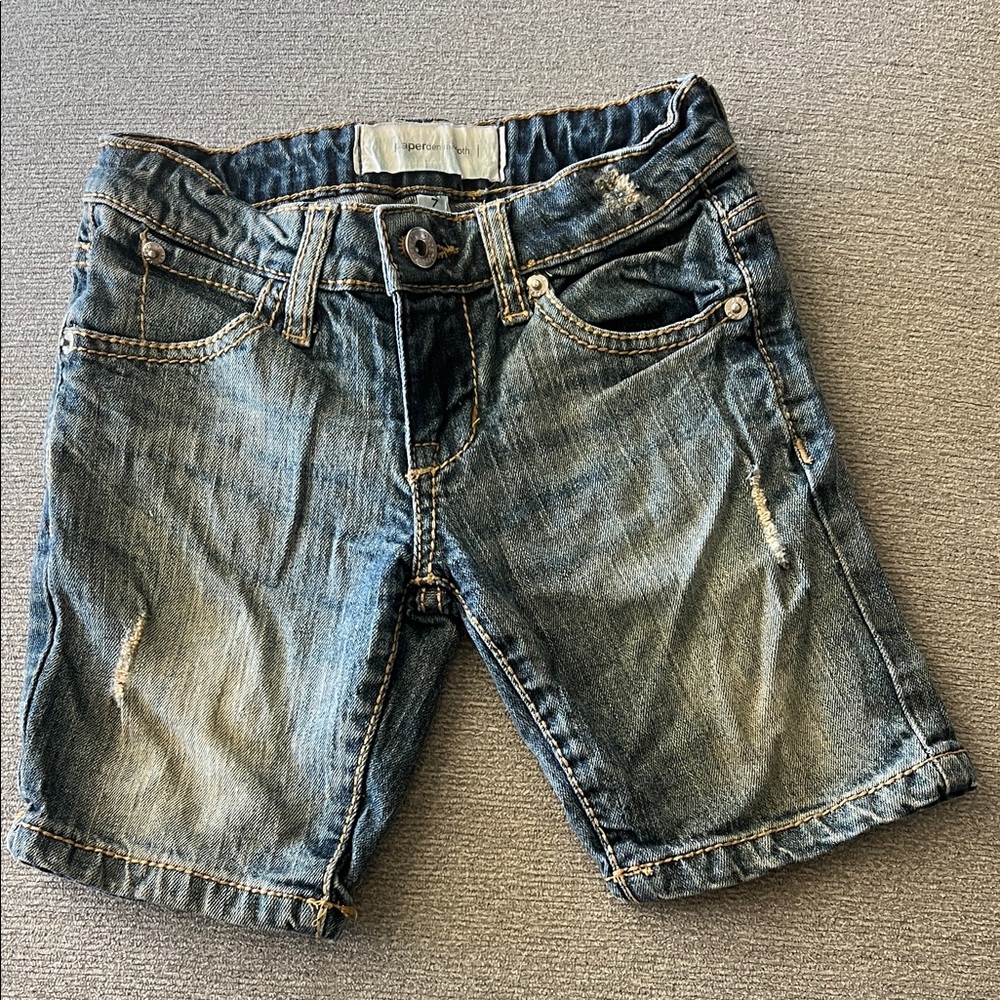 Paper Denim & Cloth Blue Kids Shorts